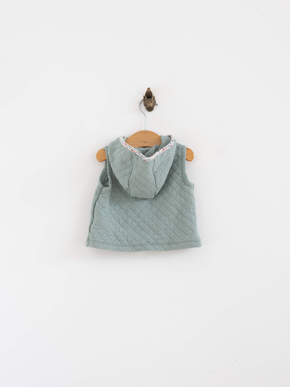 תמונה ממוזערת: מידה 1 | ווסט קפוצ'ון קווילט ירוק אפור | Carter's