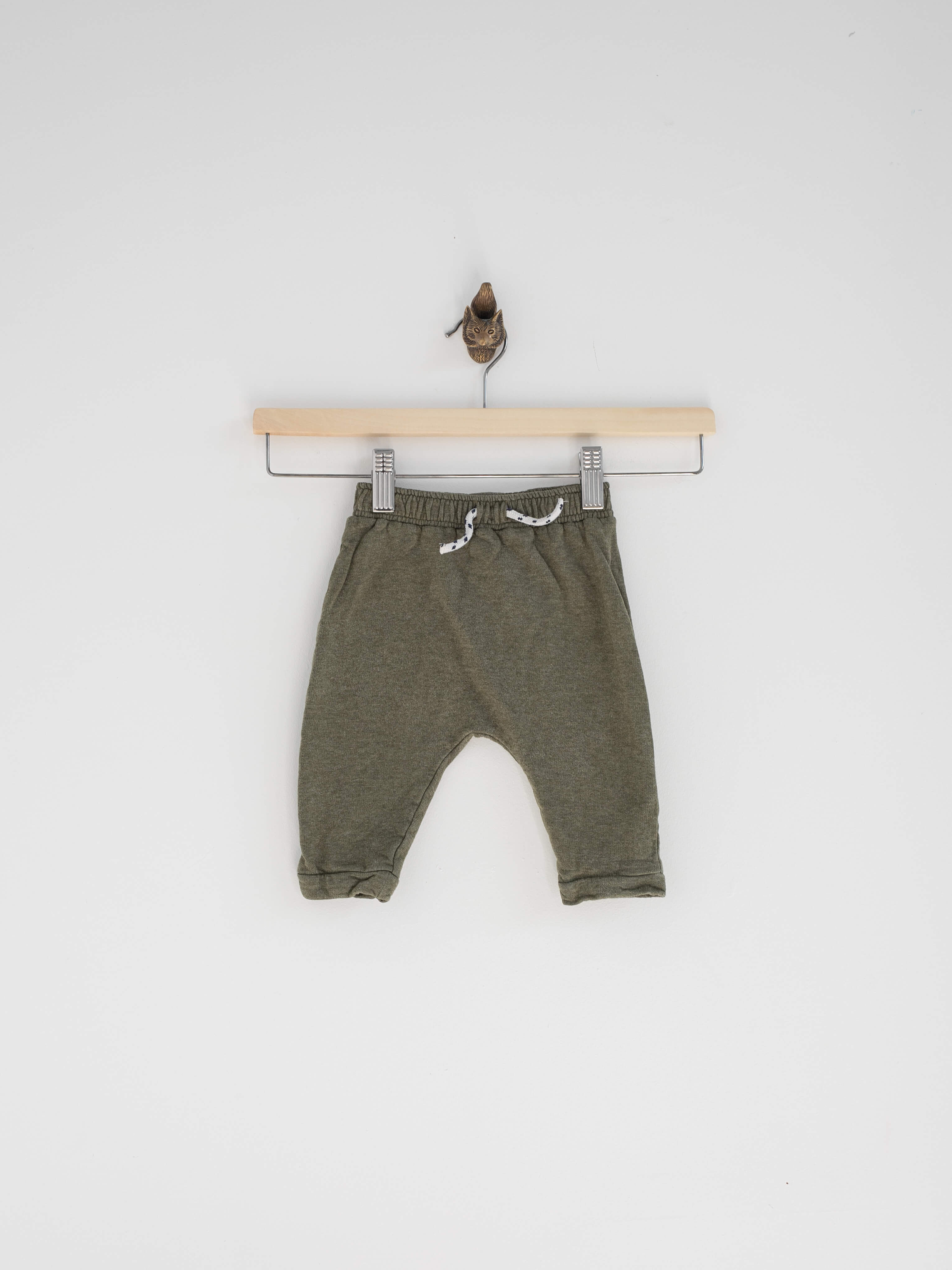 מכנסי סווט ירוק זית תינוקות
