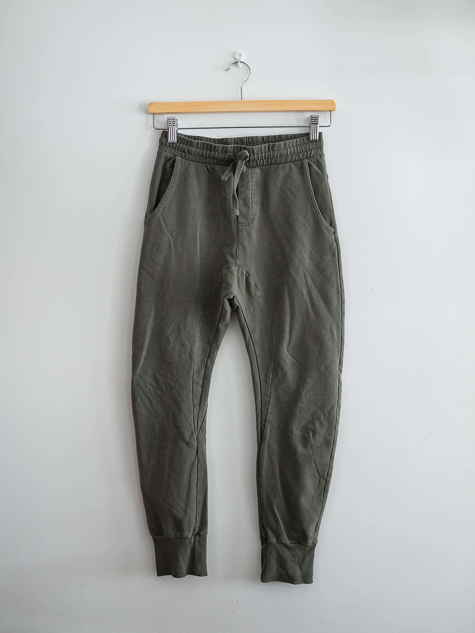 מידה 11-12 | מכנסי טרנינג ירוק זית | FOX