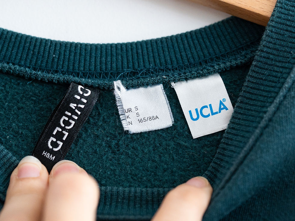 תמונה ממוזערת: מידה 15-16 | סווטשירט ירוק בקבוק יו-סי-אל-איי | H&M