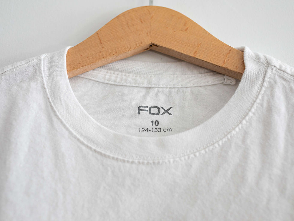 תמונה ממוזערת: מידה 7-8 | טי-שירט קצרה לבנה גלשנים | FOX