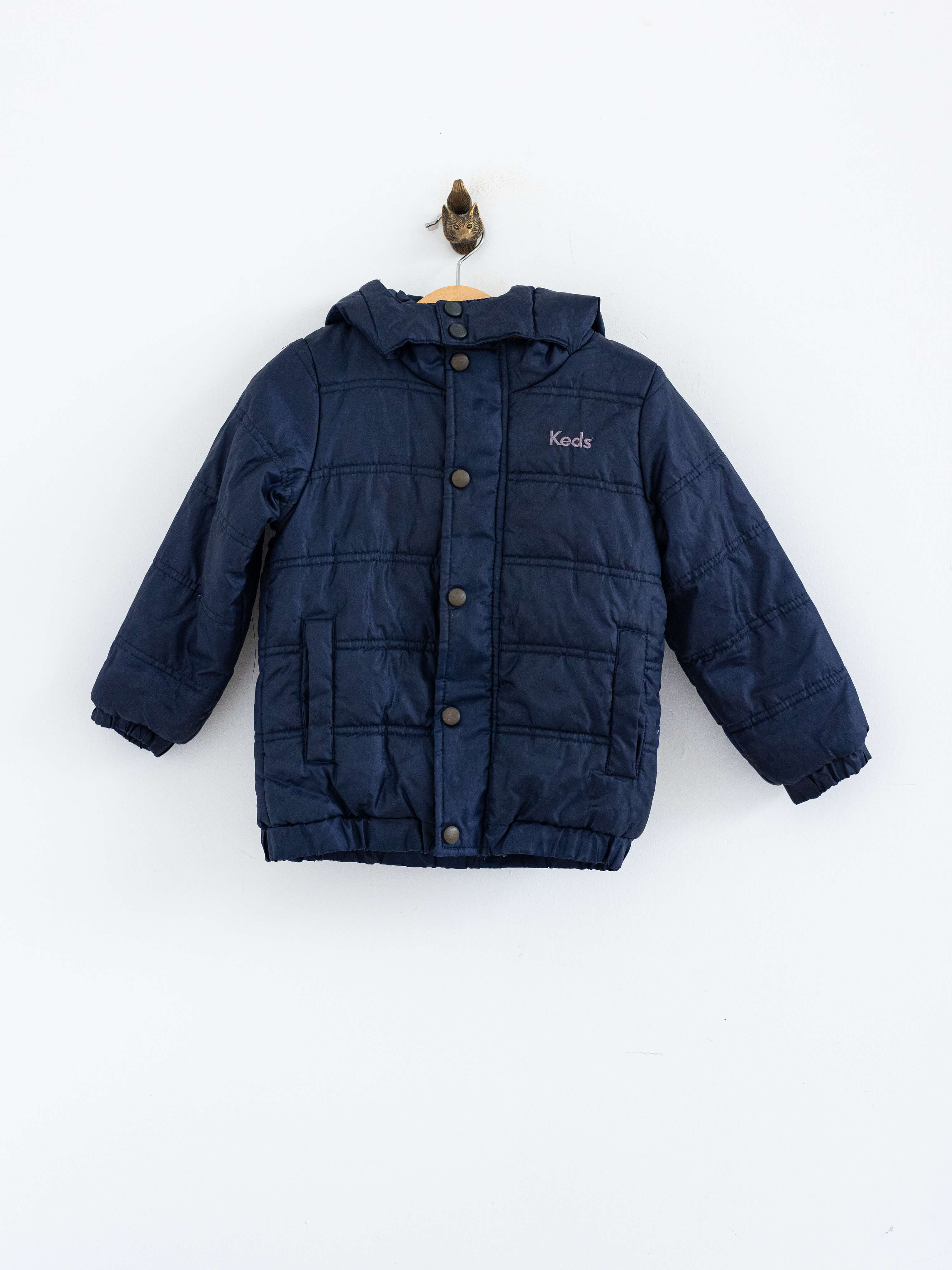 מידה 4 | מעיל דובון כחול כהה של איתי | Keds