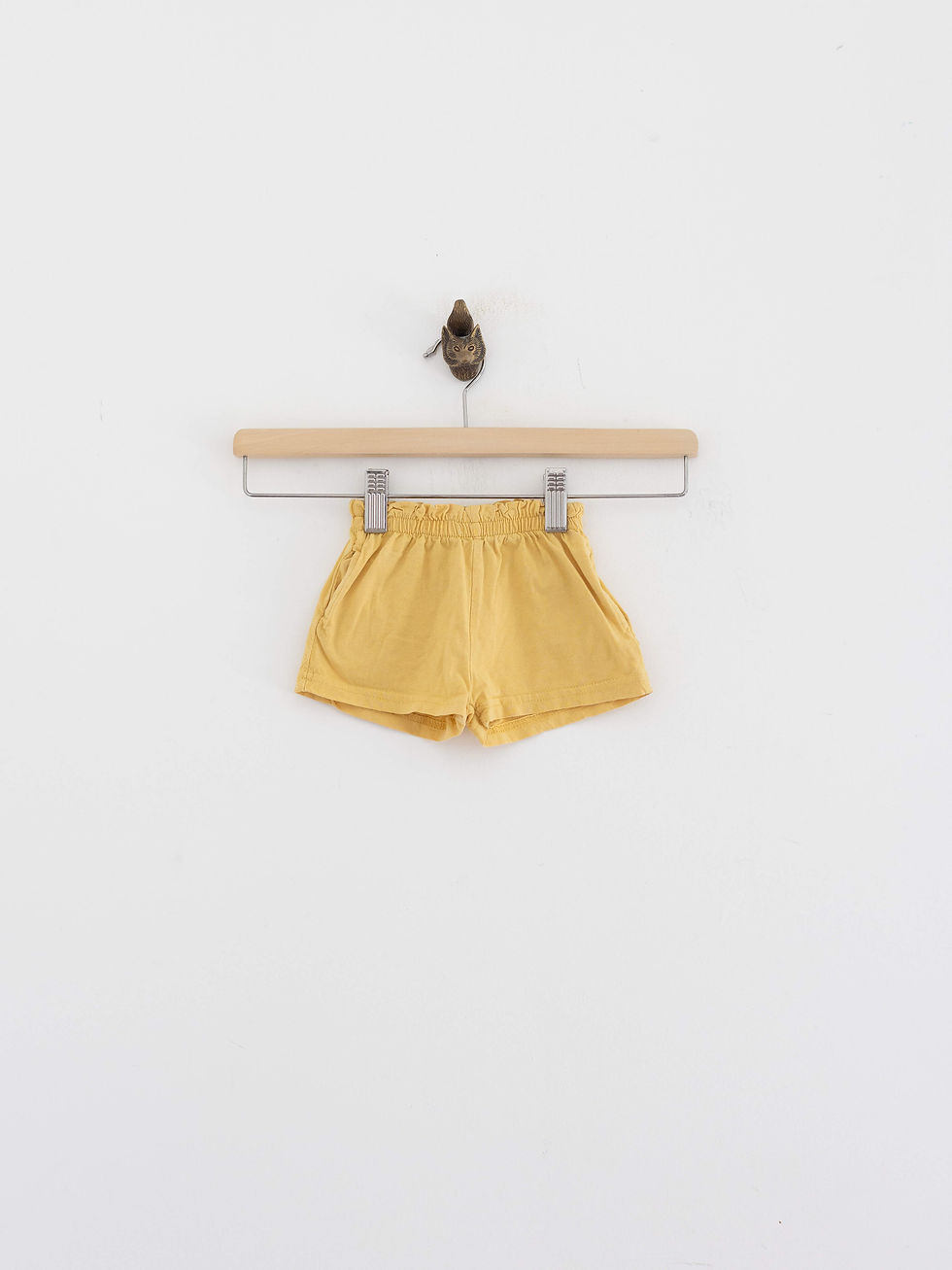 12-18 חודשים | מכנסיים קצרים צהובים עם כיסים | GOLF BABY