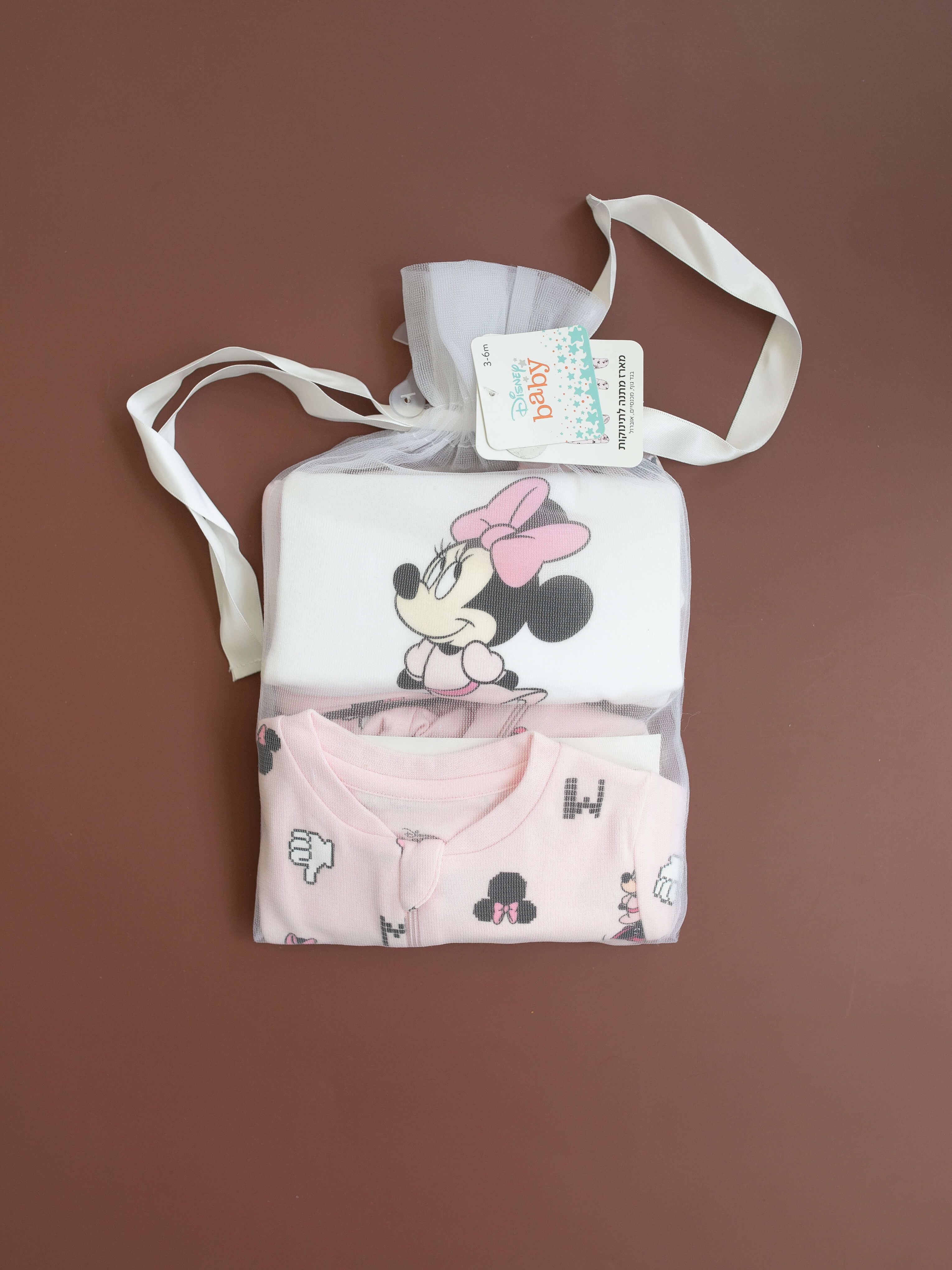 מארז בגדי תינוקת מיני מאוס