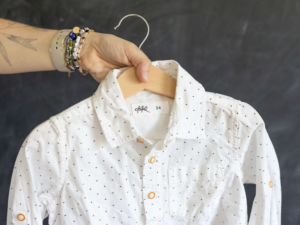 תמונה ממוזערת: מידה 3-4 | חולצה מכופתרת לבנה פלוסים | CASTRO