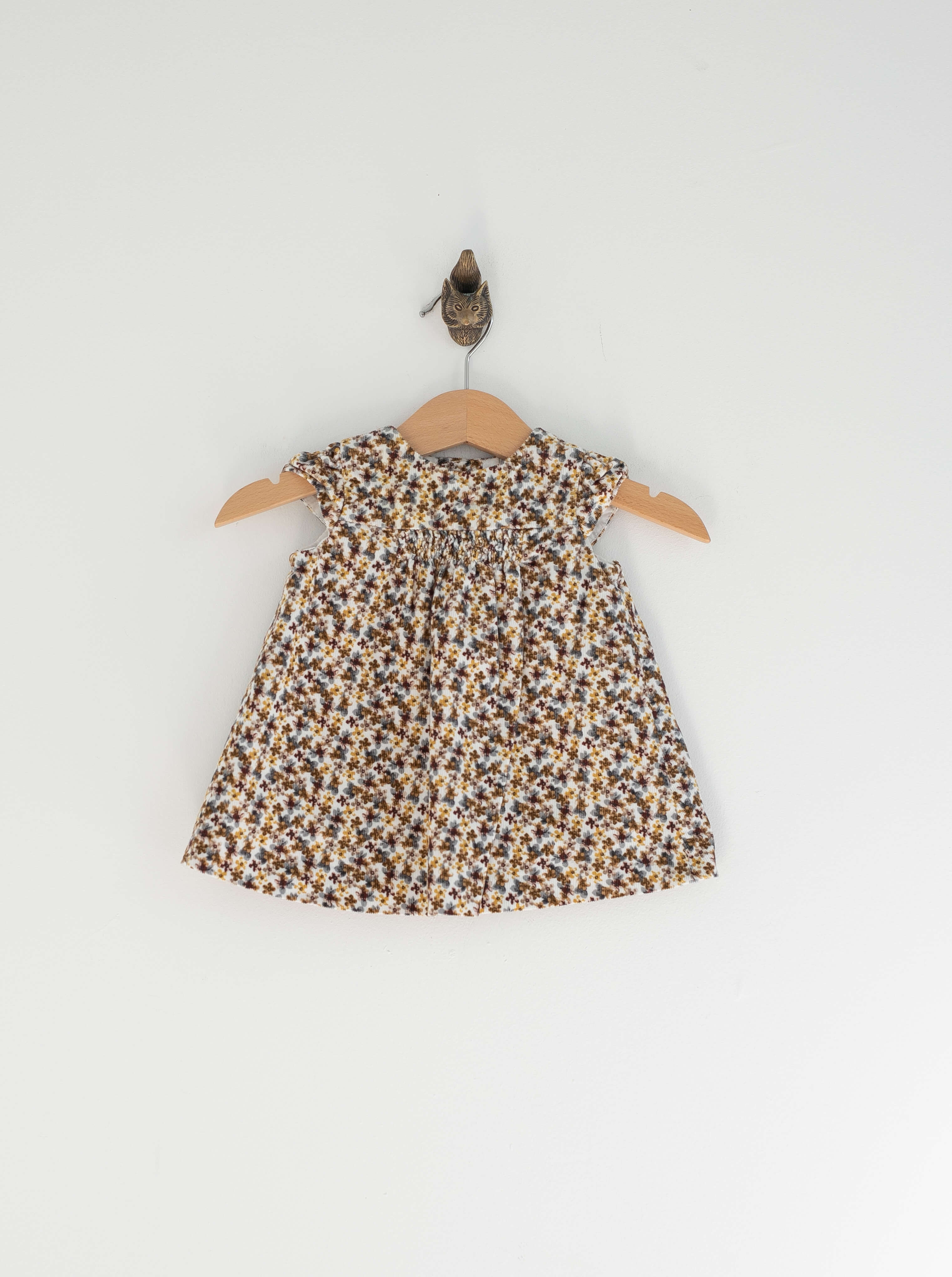 שמלה תינוקת פרחונית