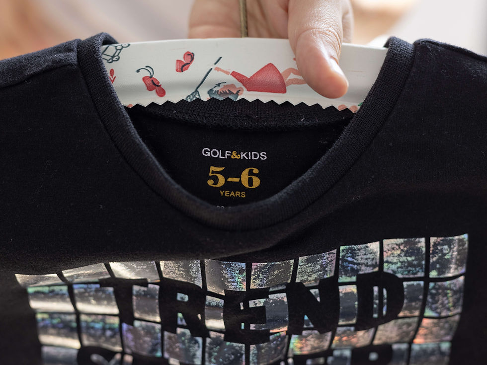 תמונה ממוזערת: מידה 5-6 | חולצת קרופ ארוכה קובעת טרנדים | GOLF