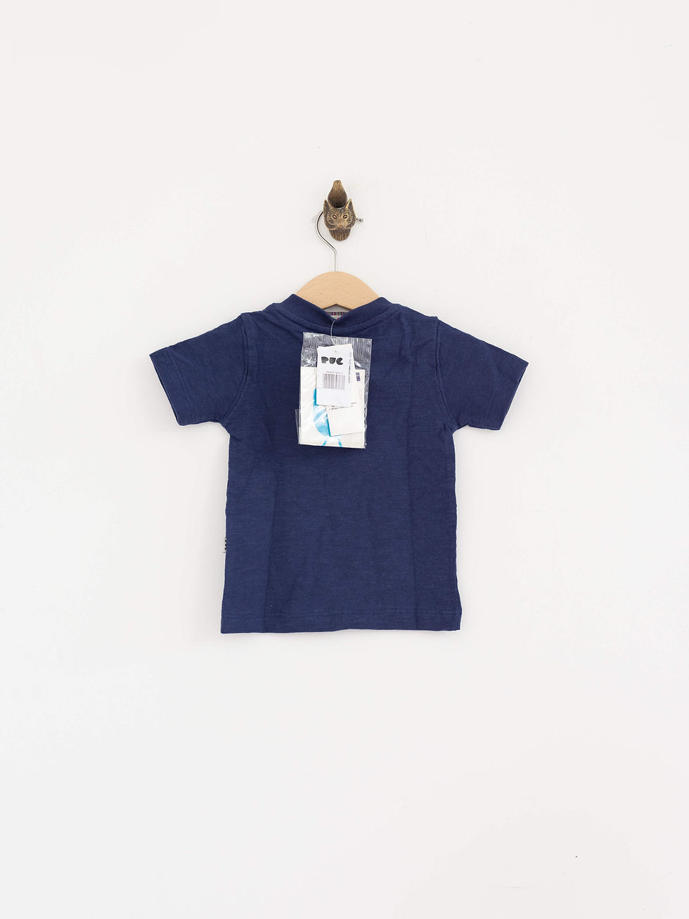 תמונה ממוזערת: חולצת תינוק כחולה קצרת שרוולים