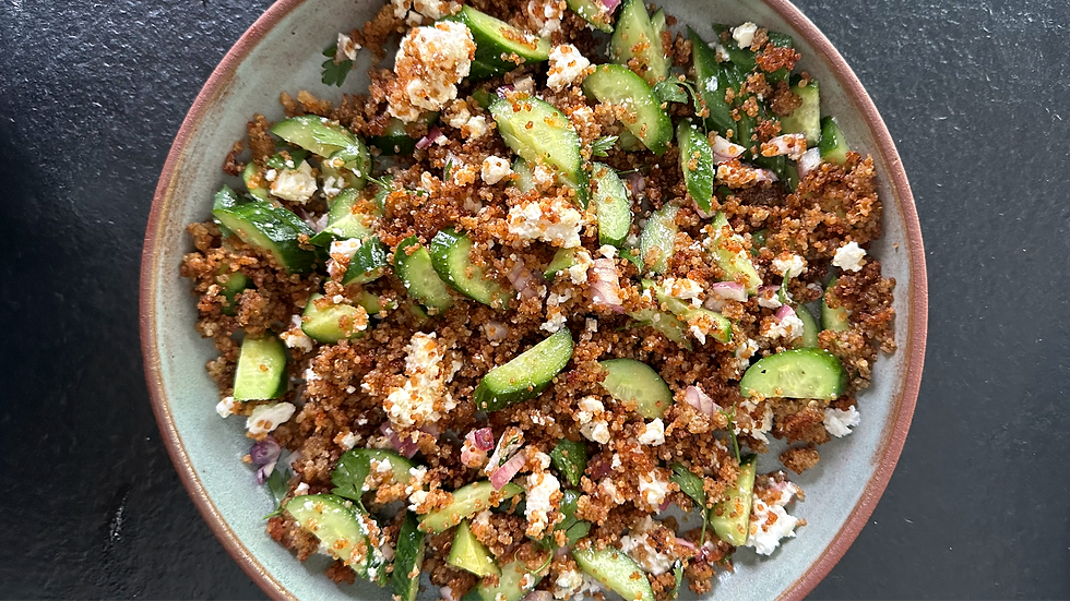 סלט קריספי קינואה