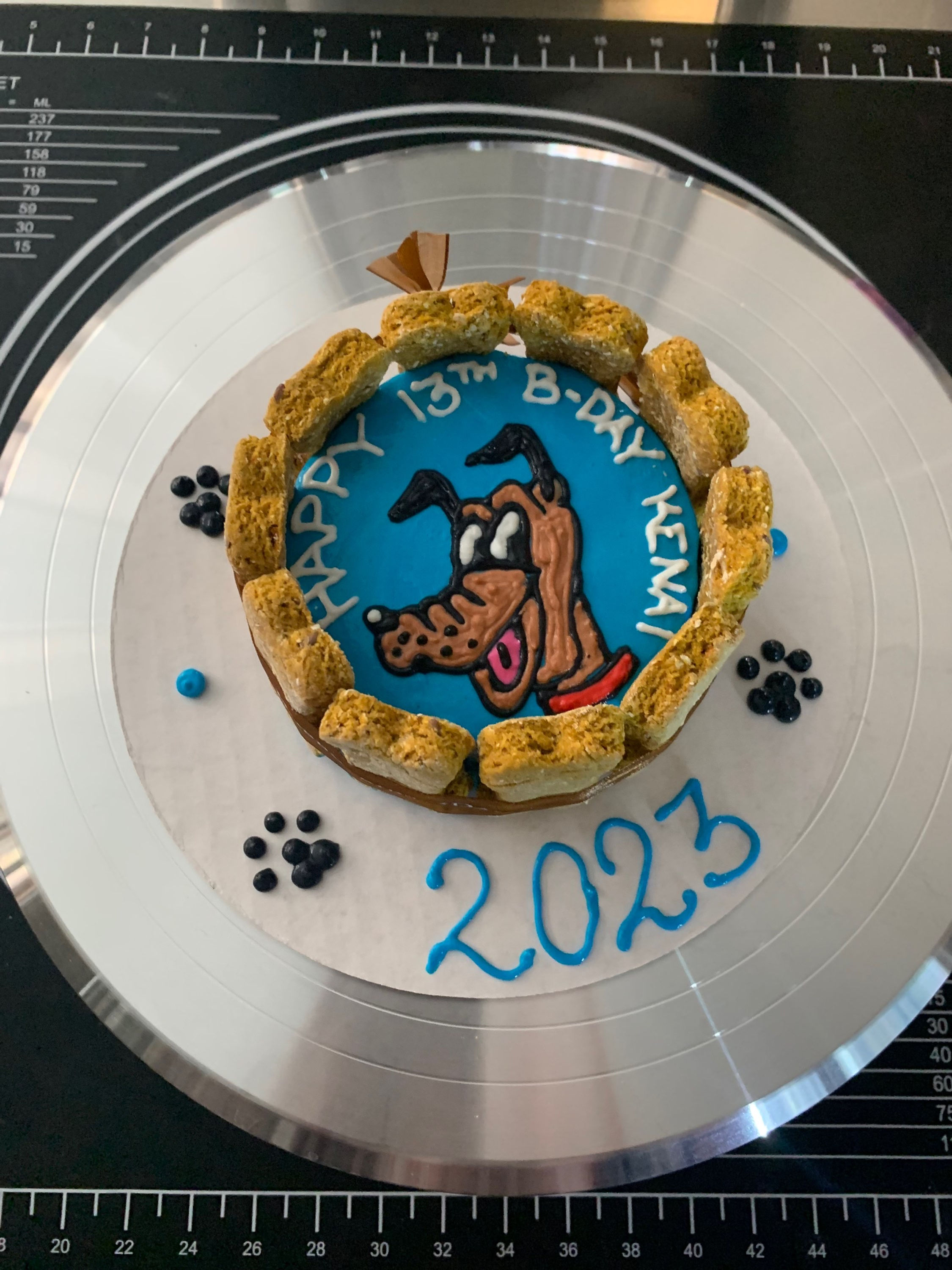 4” Round Themed Birthday Cake