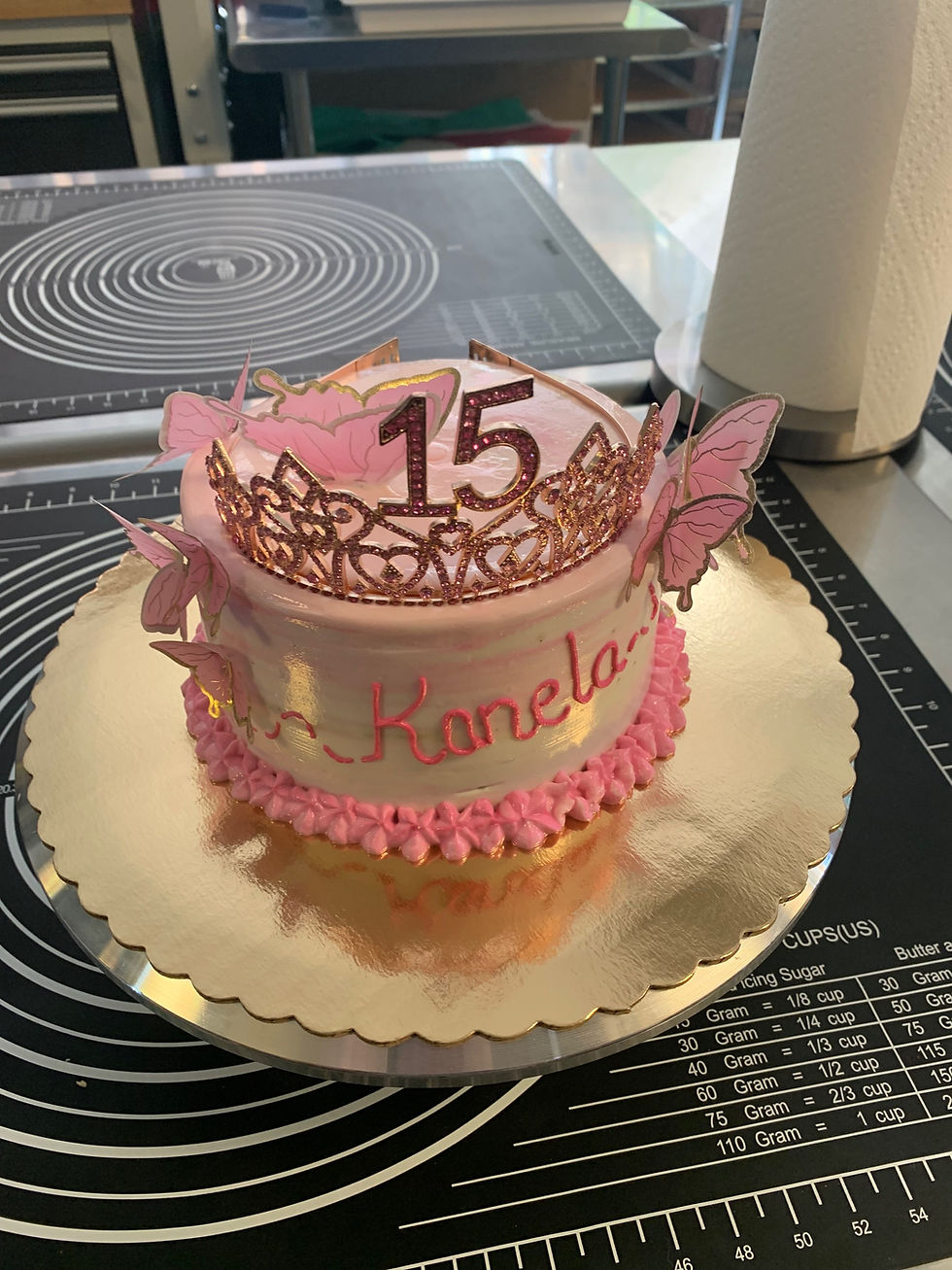 Thumbnail: quinceanera cake