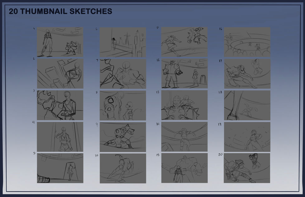 Thumbnails Neon Fist