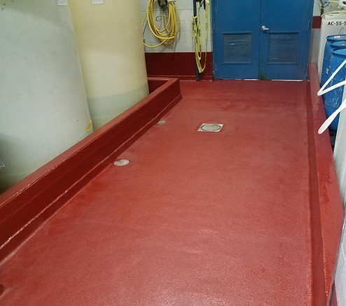 After Urethane Slurry Over Acid Brick.jp