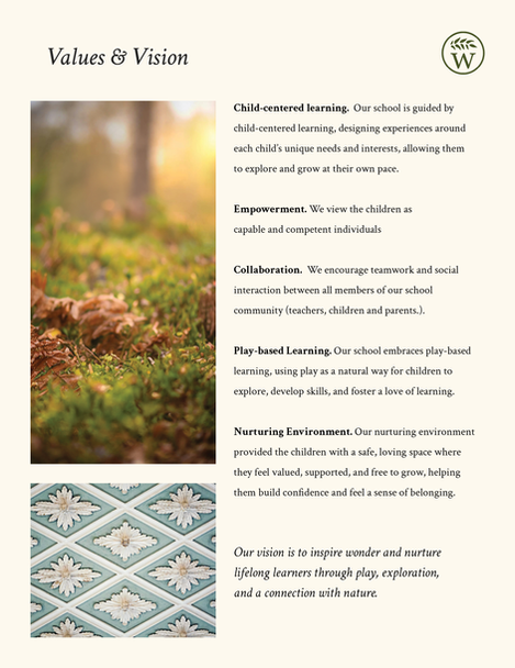Values & Vision