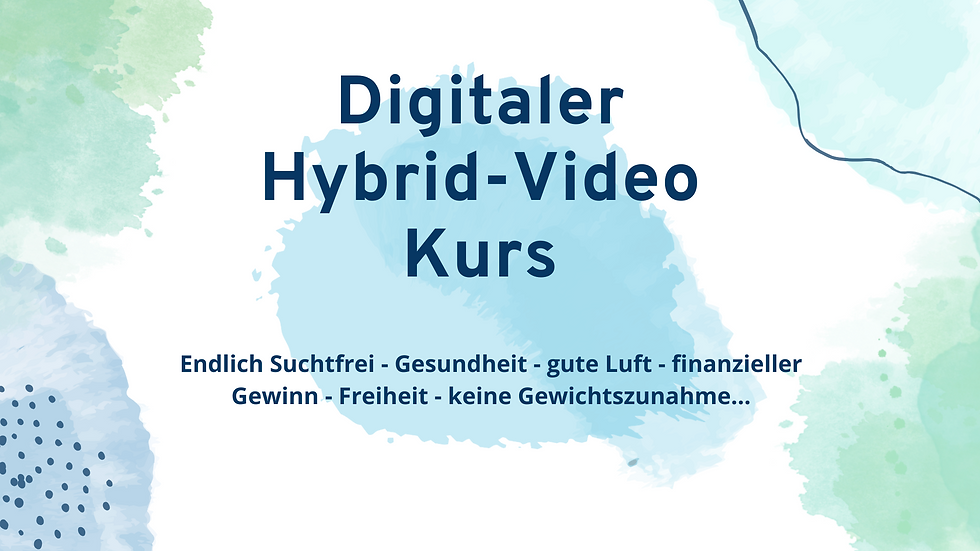 Mit Rauchen aufhören durch Hypnose Kurs