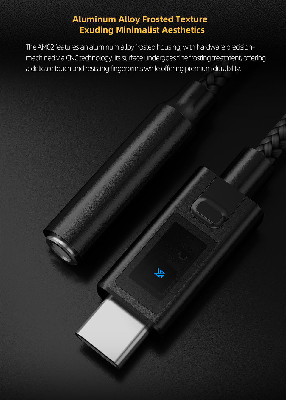 Miniatura: KZ AM02 Portable Decoder Professional-Grade Audio Earphone Amplifier Type-C to 3