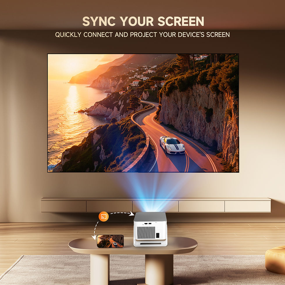 Miniatura: Magcubic 900ANSI Auto Focus 8K Native 1080P Android14 Projector With Wifi6 BT5.4