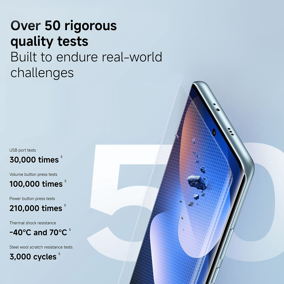 Miniatura: Xiaomi Redmi Note 15 5G 8+256GB Global Version Snapdragon® 6 Gen 3 Mobile Platf