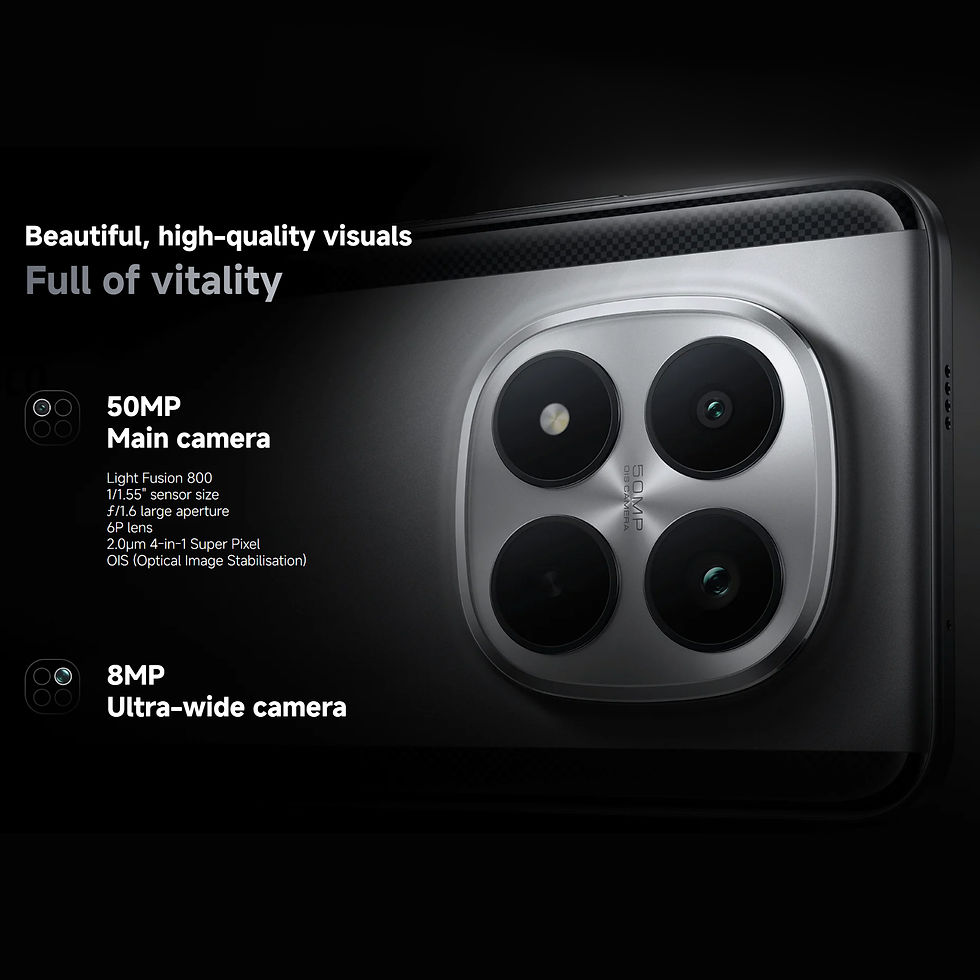 Miniatura: POCO M8 Pro 5G 8+256GB Global Version Snapdragon® 7s Gen 4 6.83" CrystalRes 1.5