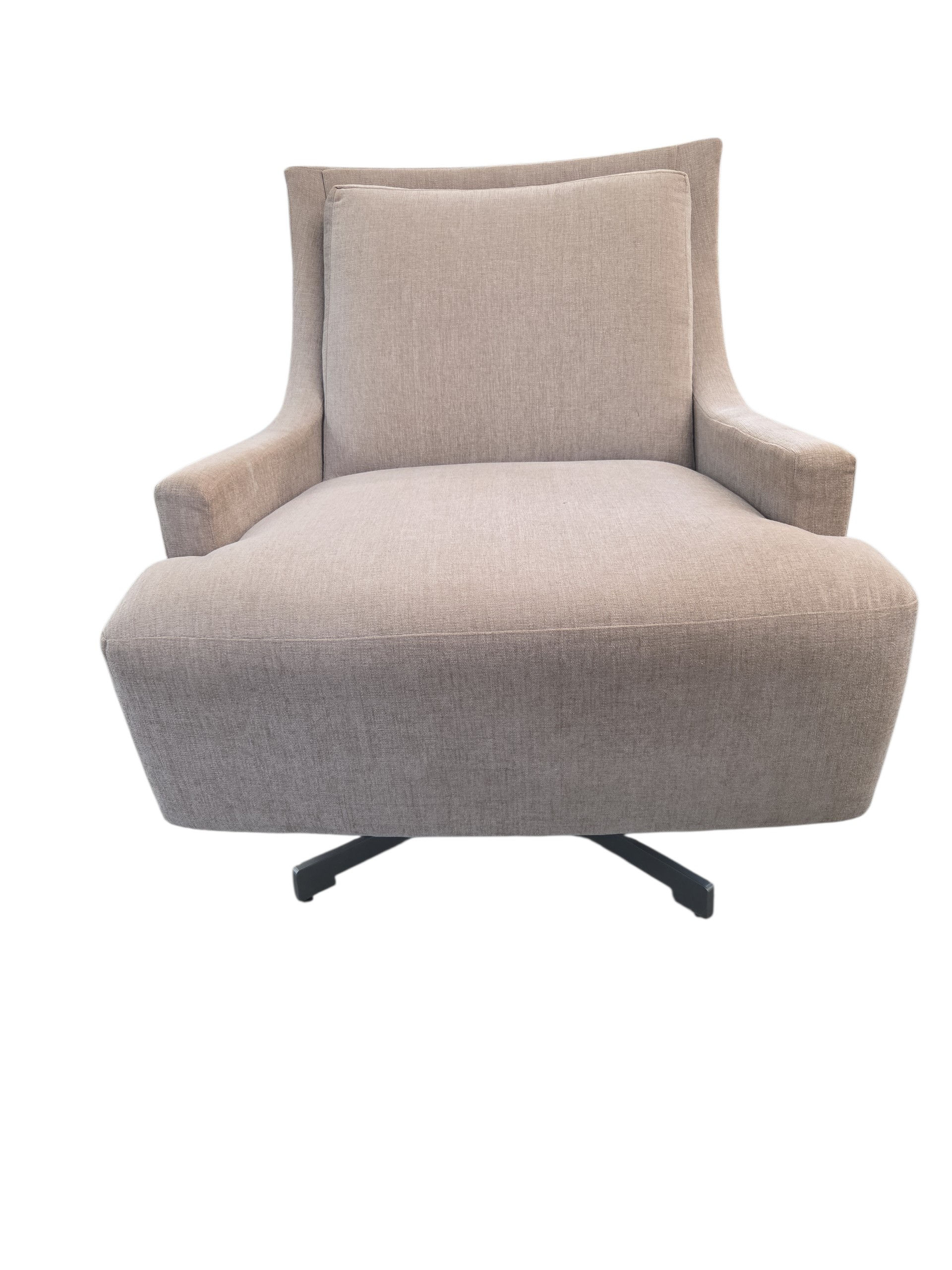 HBF Scoop lounge chair with metal base