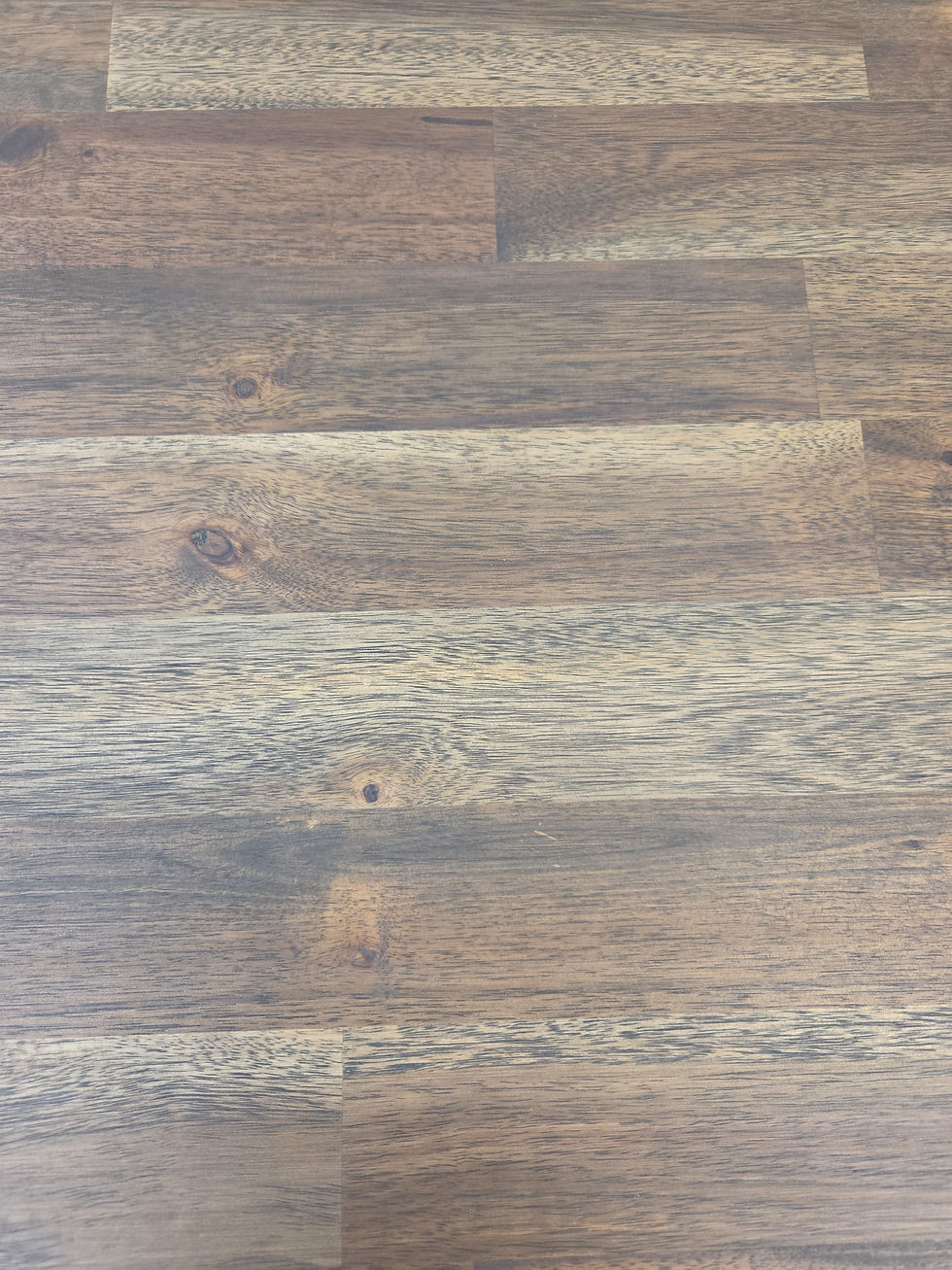 Thumbnail: Knoll power sit-stand desk with new dark wood top, 48" x 30".