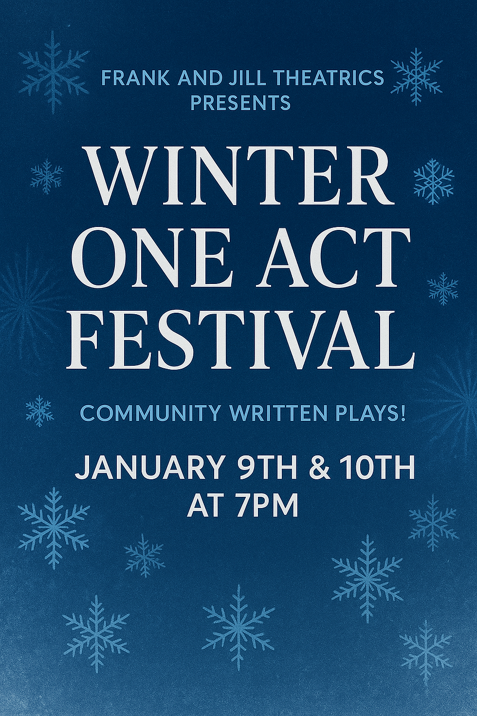 Winter 1 Act Festival