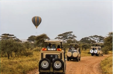 Hot air Balloon Serengeti Tanzania