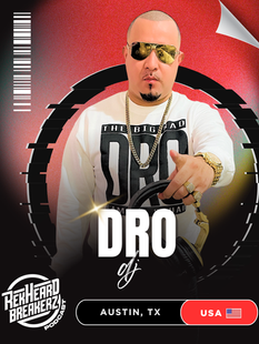 DJ Dro RekHeard Breakerz announcement promo poster