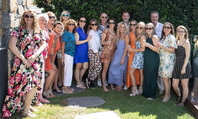 Prosperity Of Life leadership team at a casual get together.