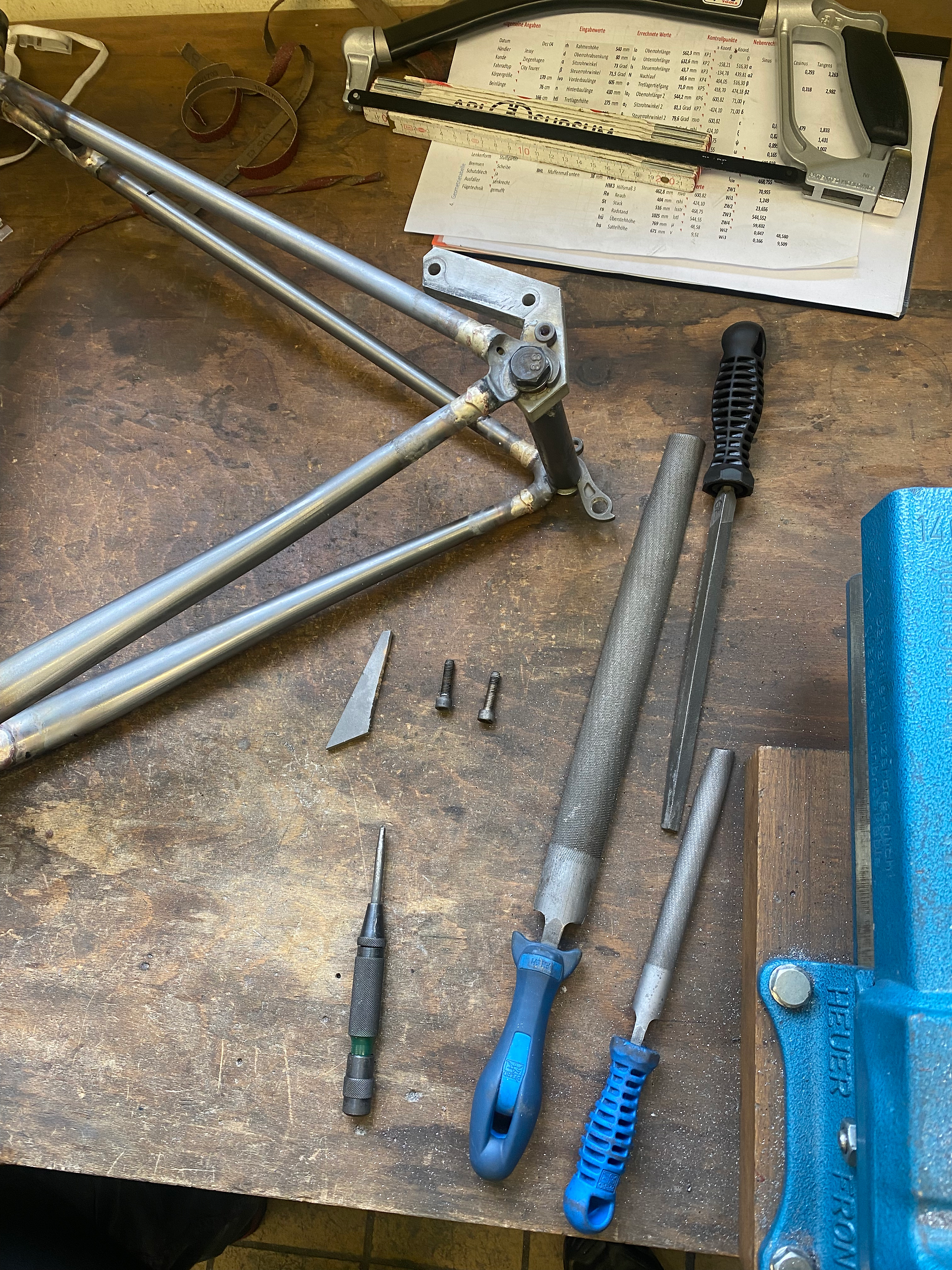 Fahrradbau Luca Trumpetter Fahrrad Nandlinger