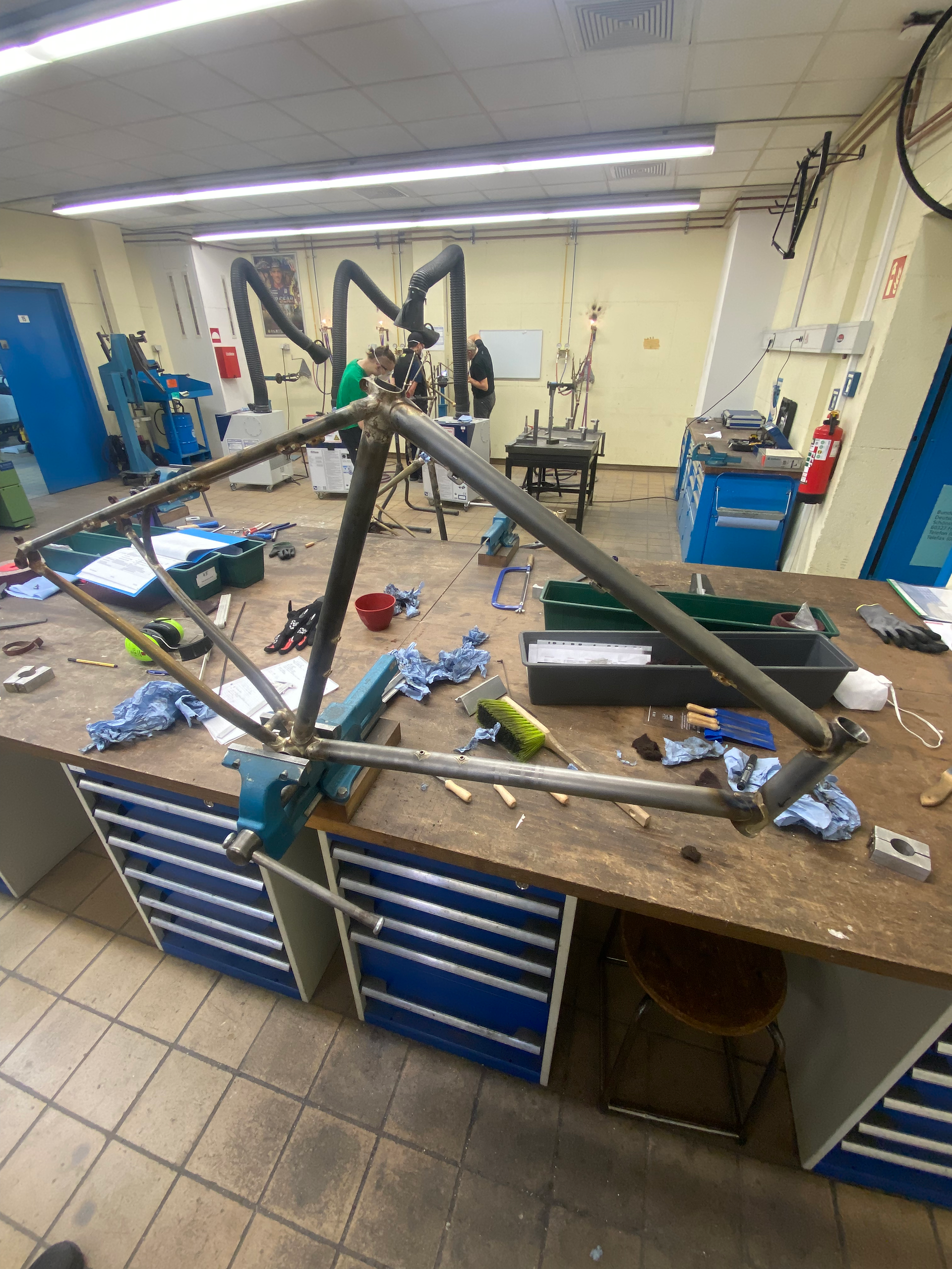 Fahrradbau Luca Trumpetter Fahrrad Nandlinger