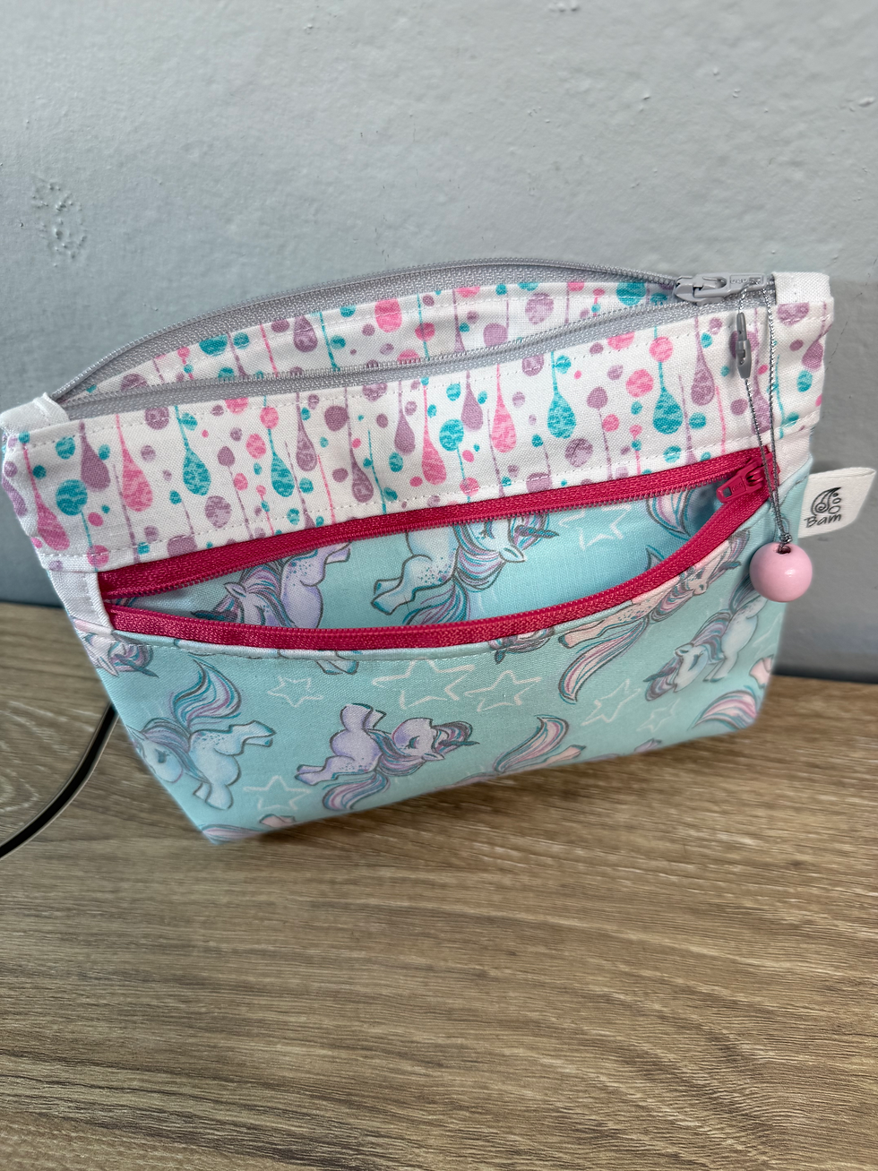 Thumbnail: Custom Double Zipper Pouch