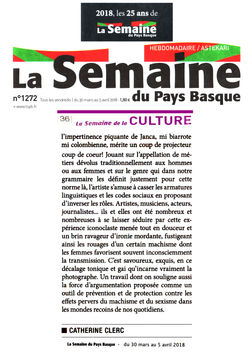 presse 2018  DIDAM   La Semaine du Pays 
