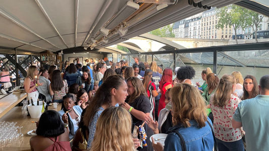 Soirée Equipes - Péniche sur les quais de Seine - été 2022