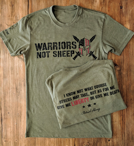 Warriors/NotSheep - Military Green | Good Patriot