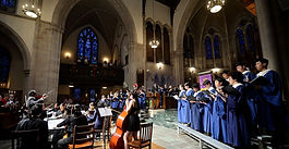 The glow of Christmas