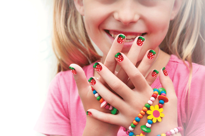 deco ongle fille