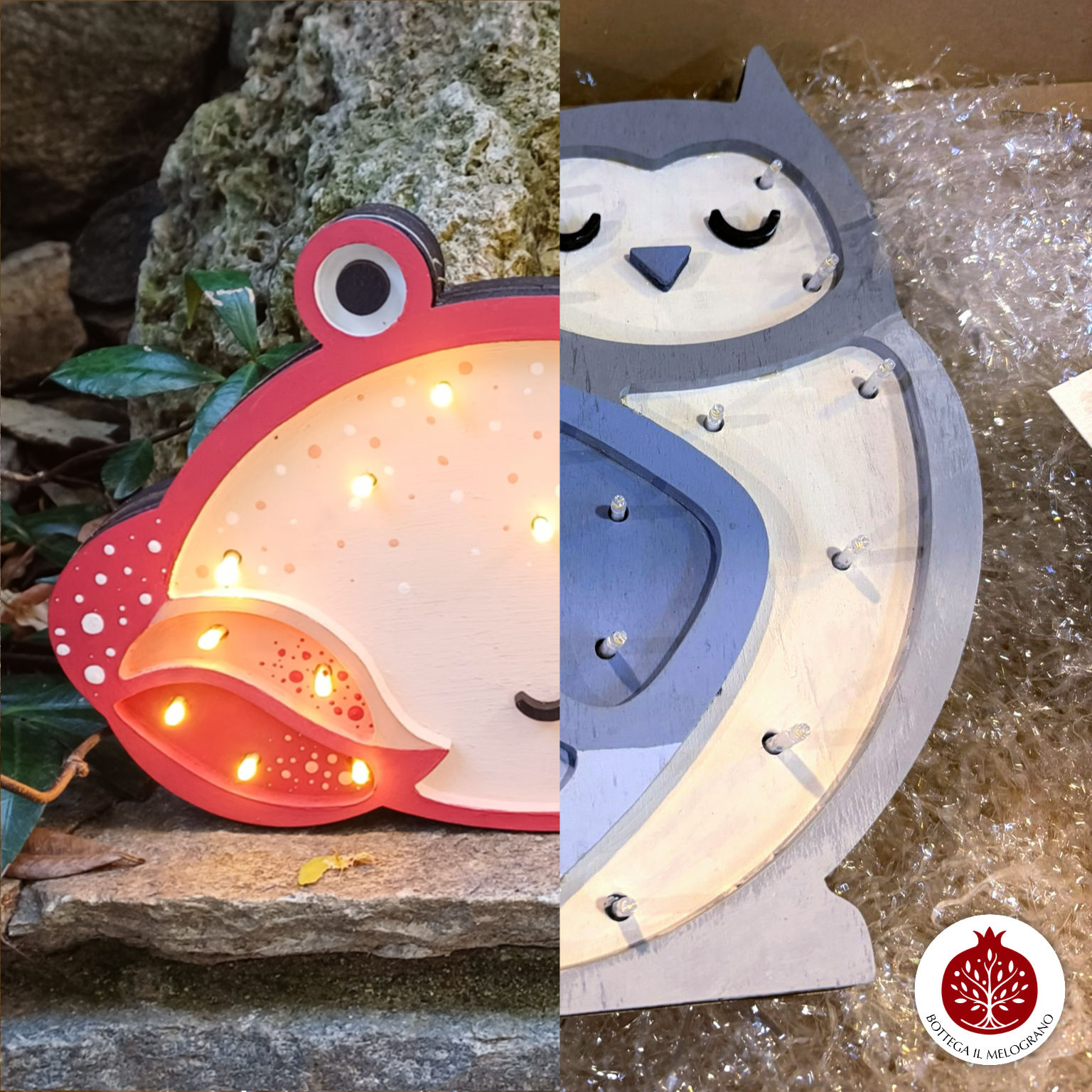 Lampada Gufo o Granchio