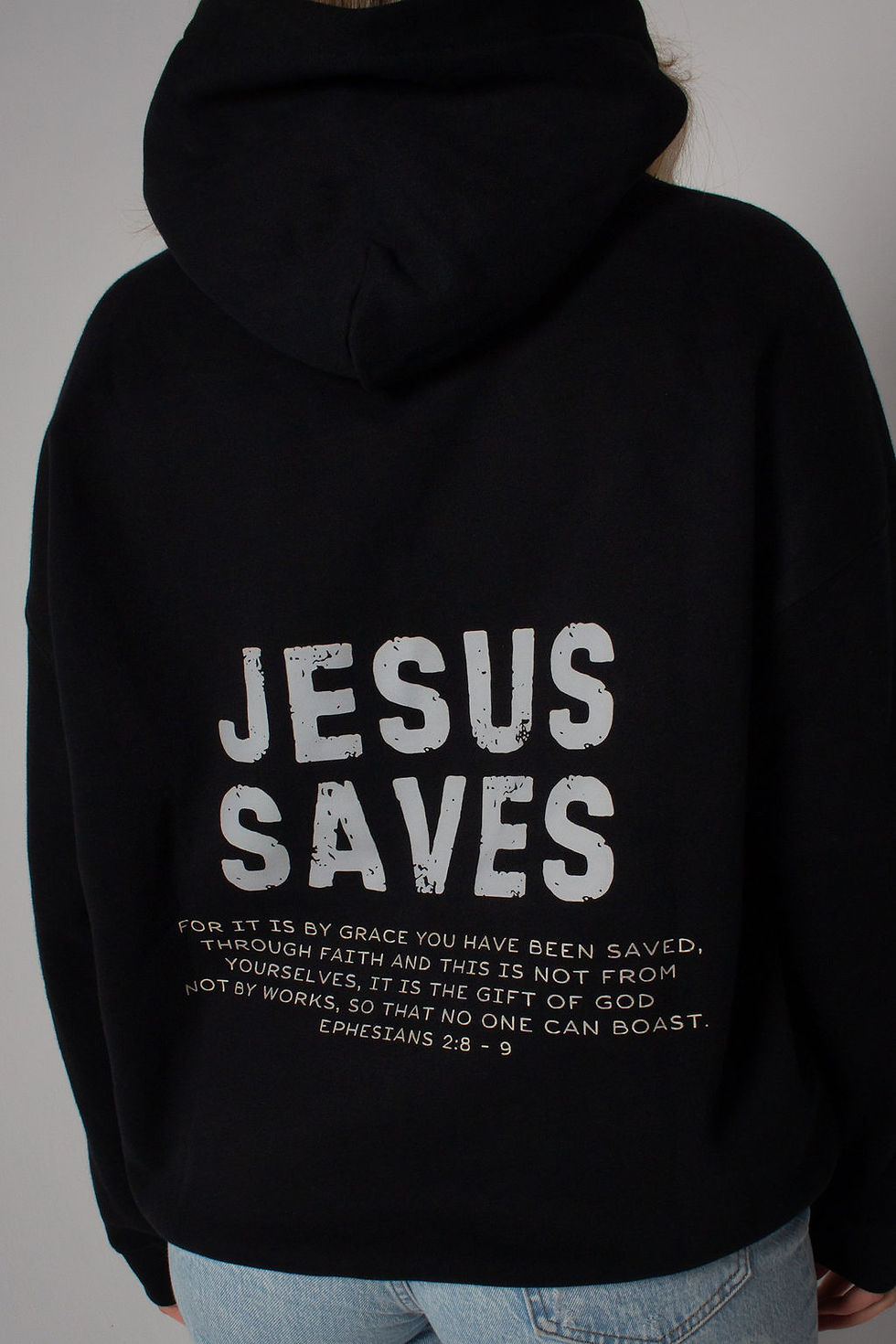 Thumbnail: Unisex Jesus Saves Hoodie