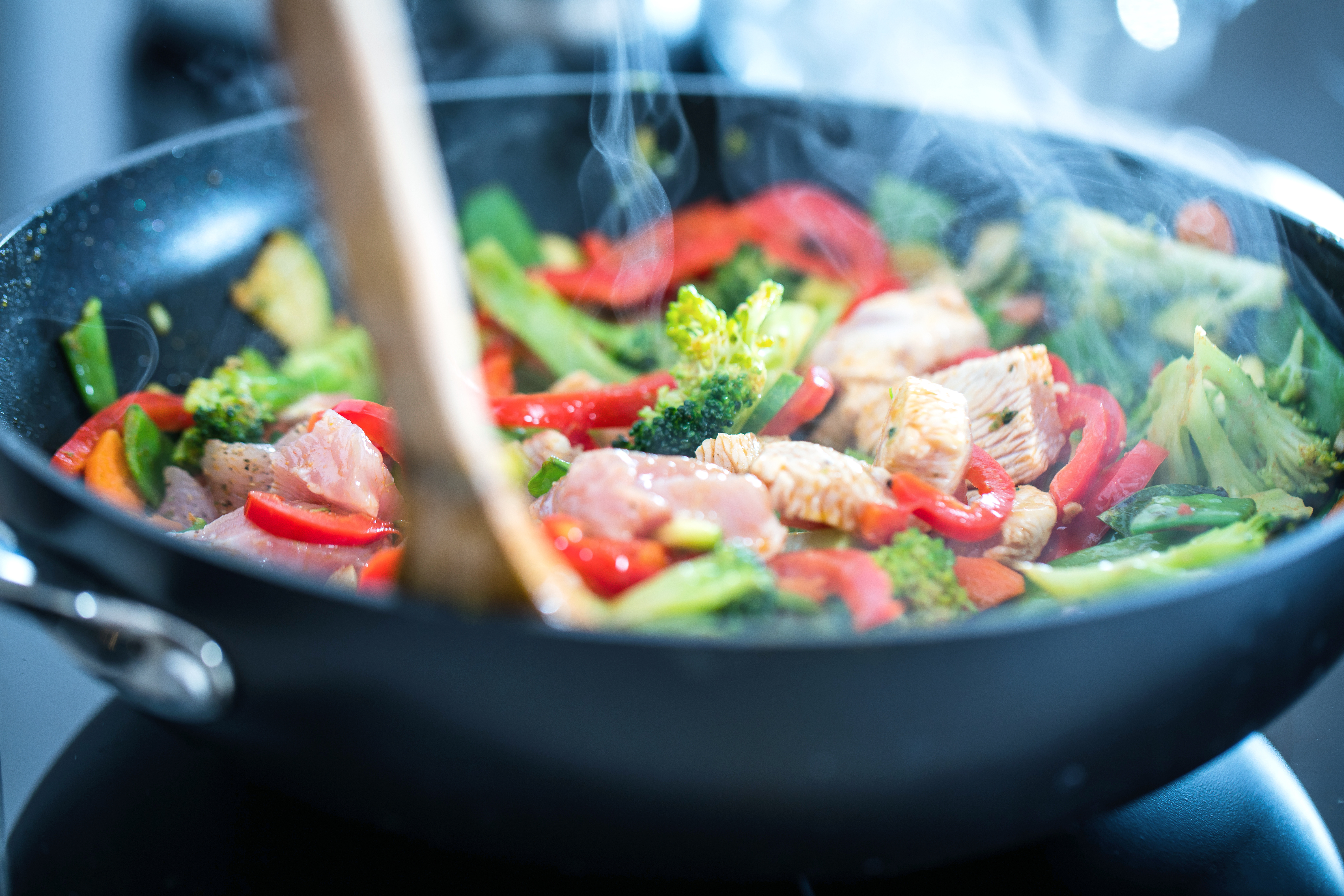 Putenbrust mit Zucchini