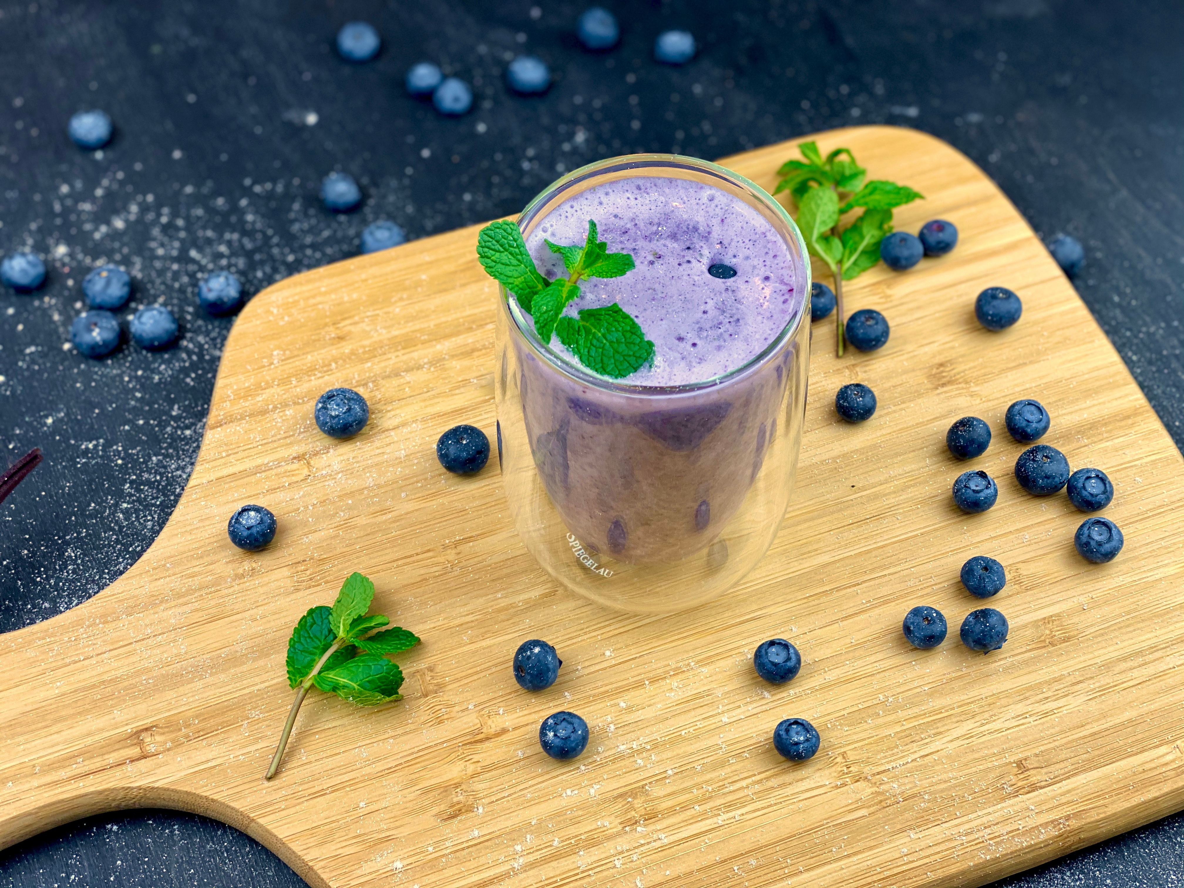 Blaubeer-Shake