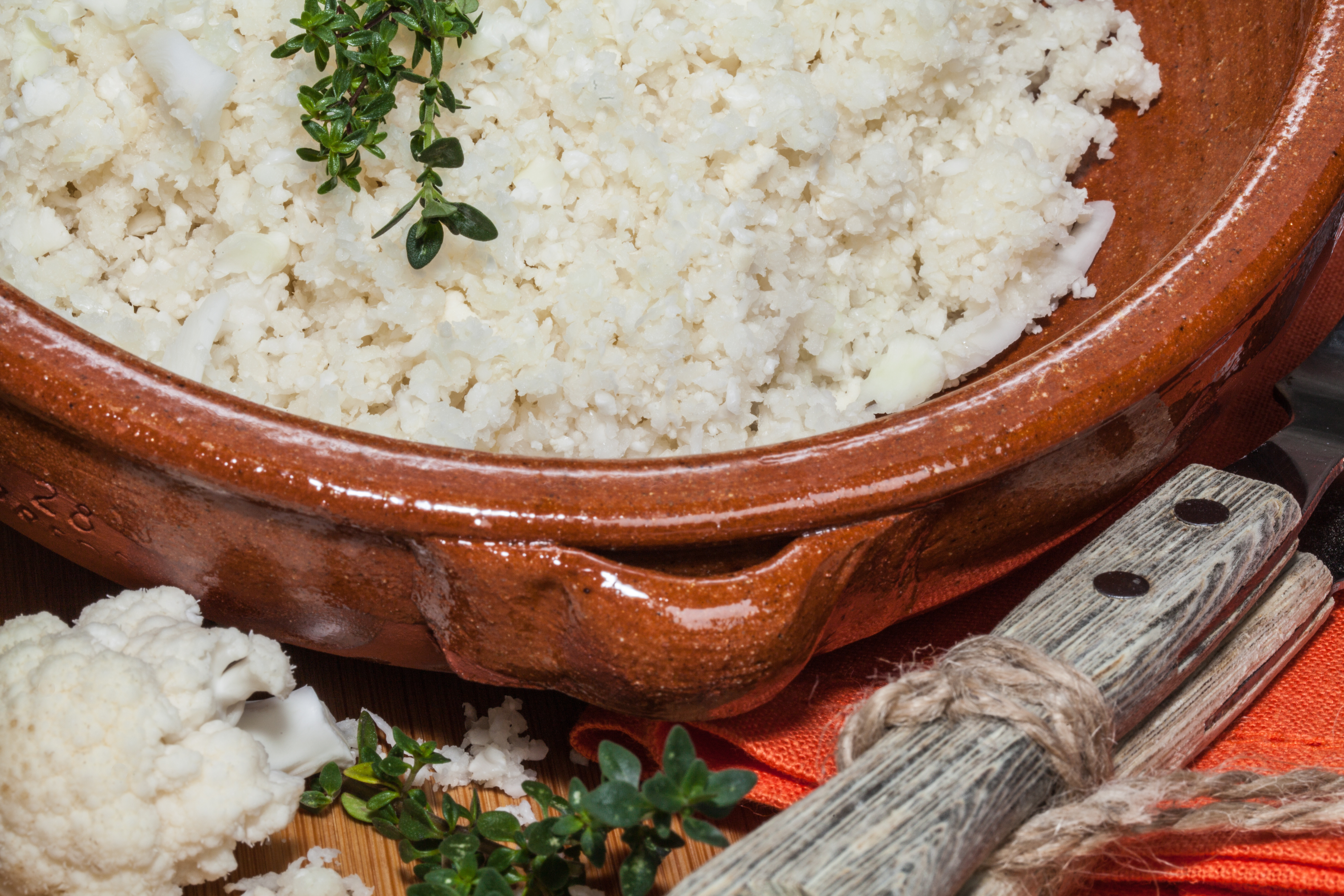Blumenkohlreis mit Gemüse