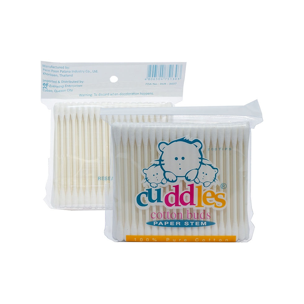 Thumbnail: Cuddles: Cotton Buds - Paper Stem