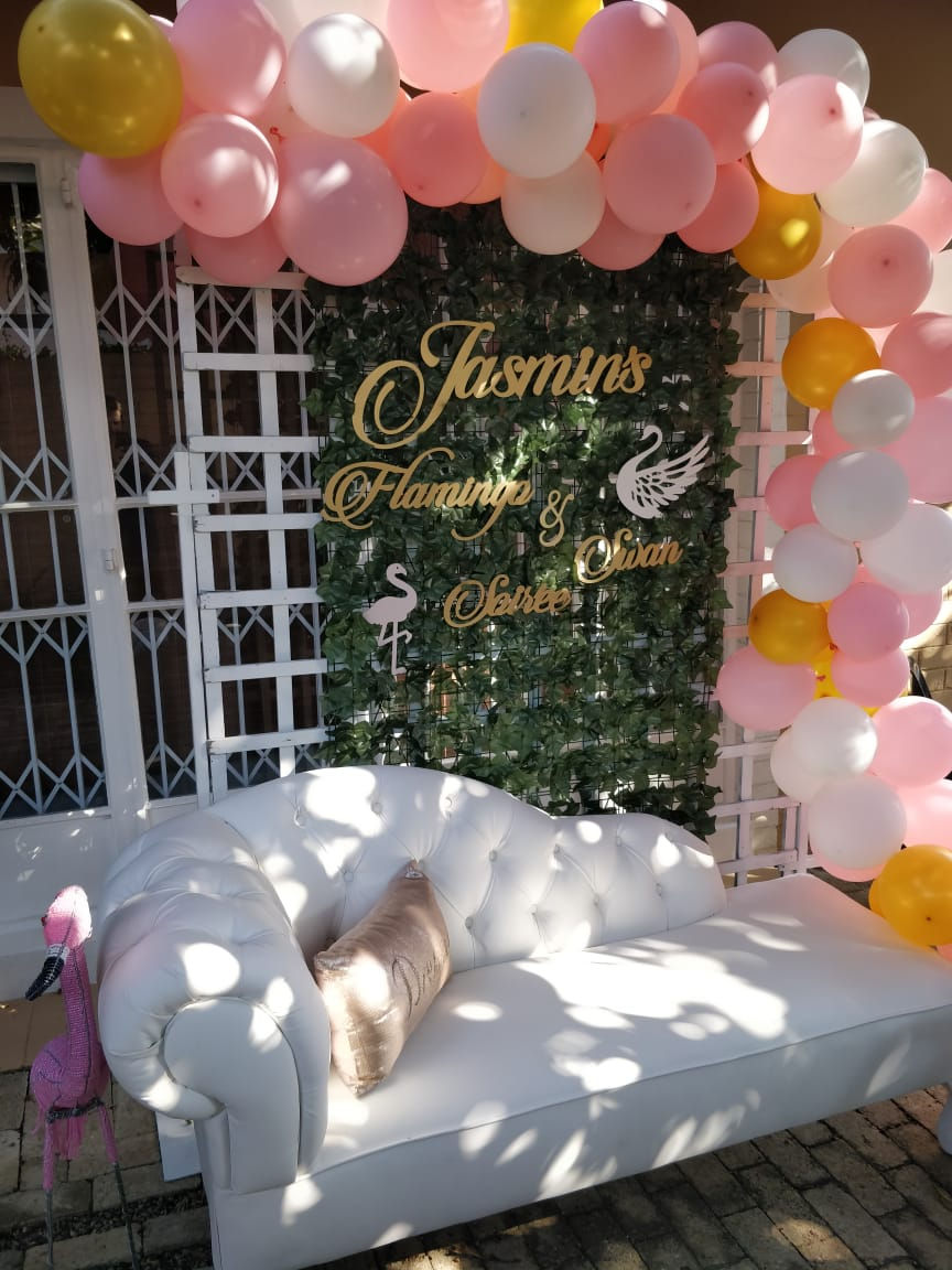 Party Balloon Backdrop