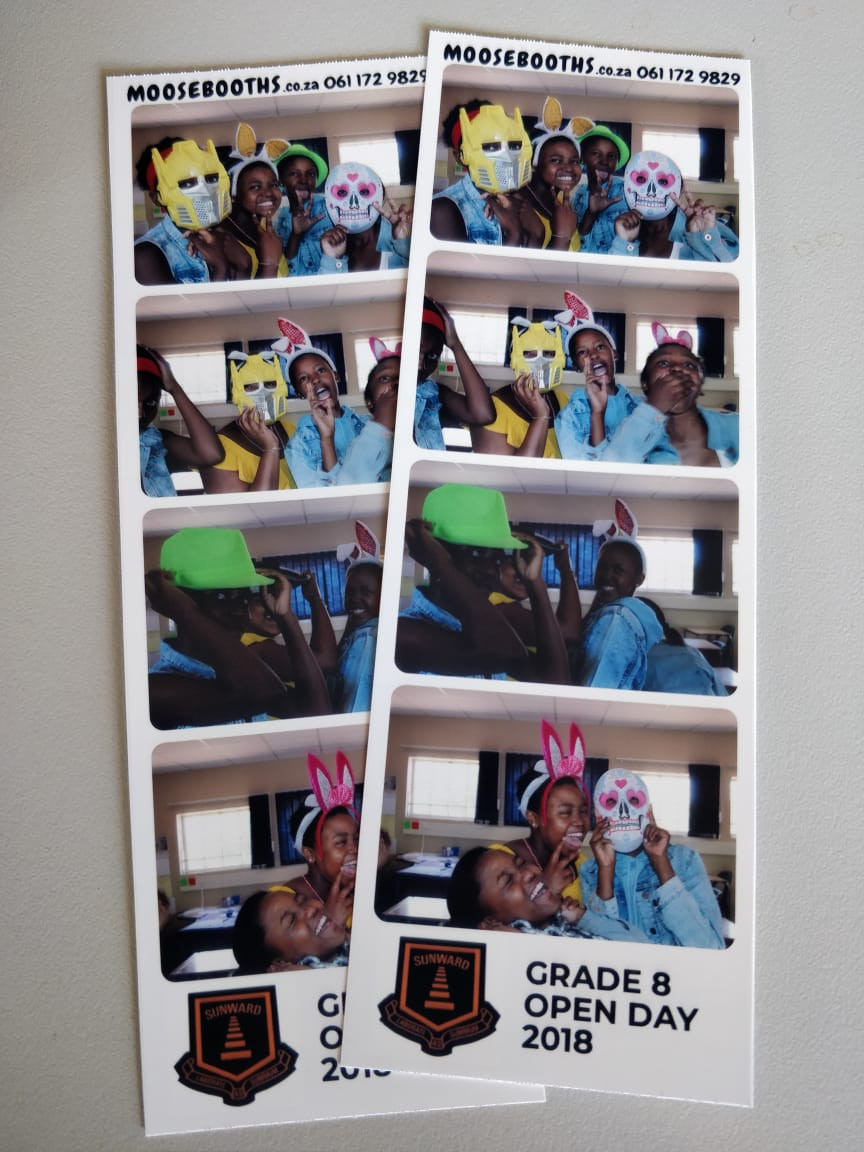 school photo booth