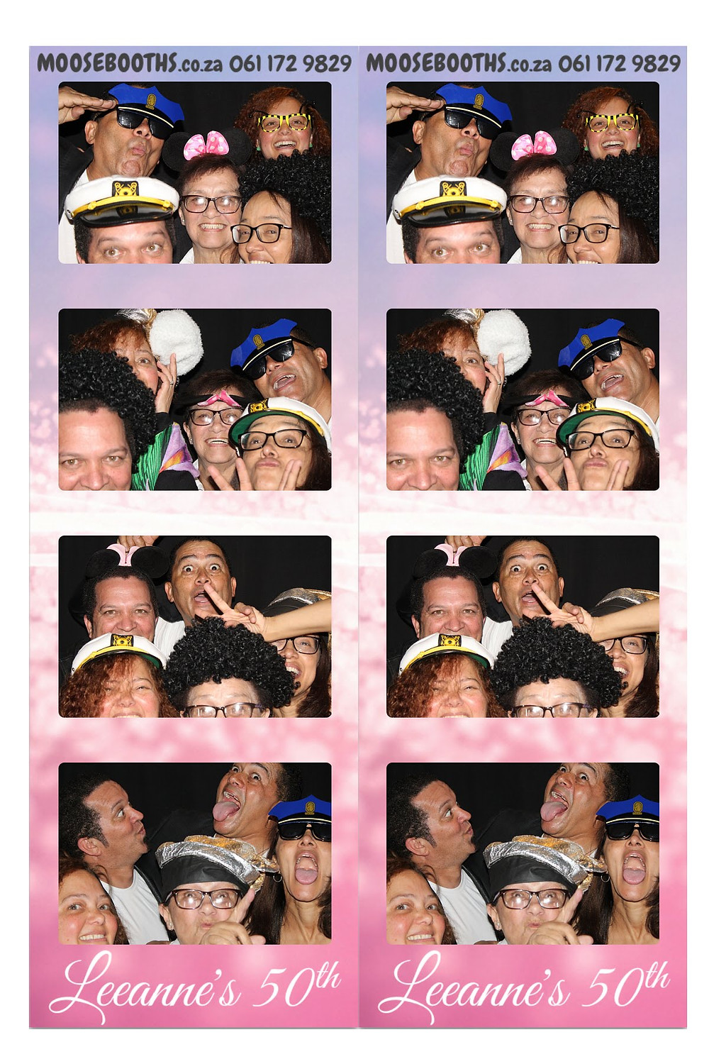 50th birthday photo strip pretoria