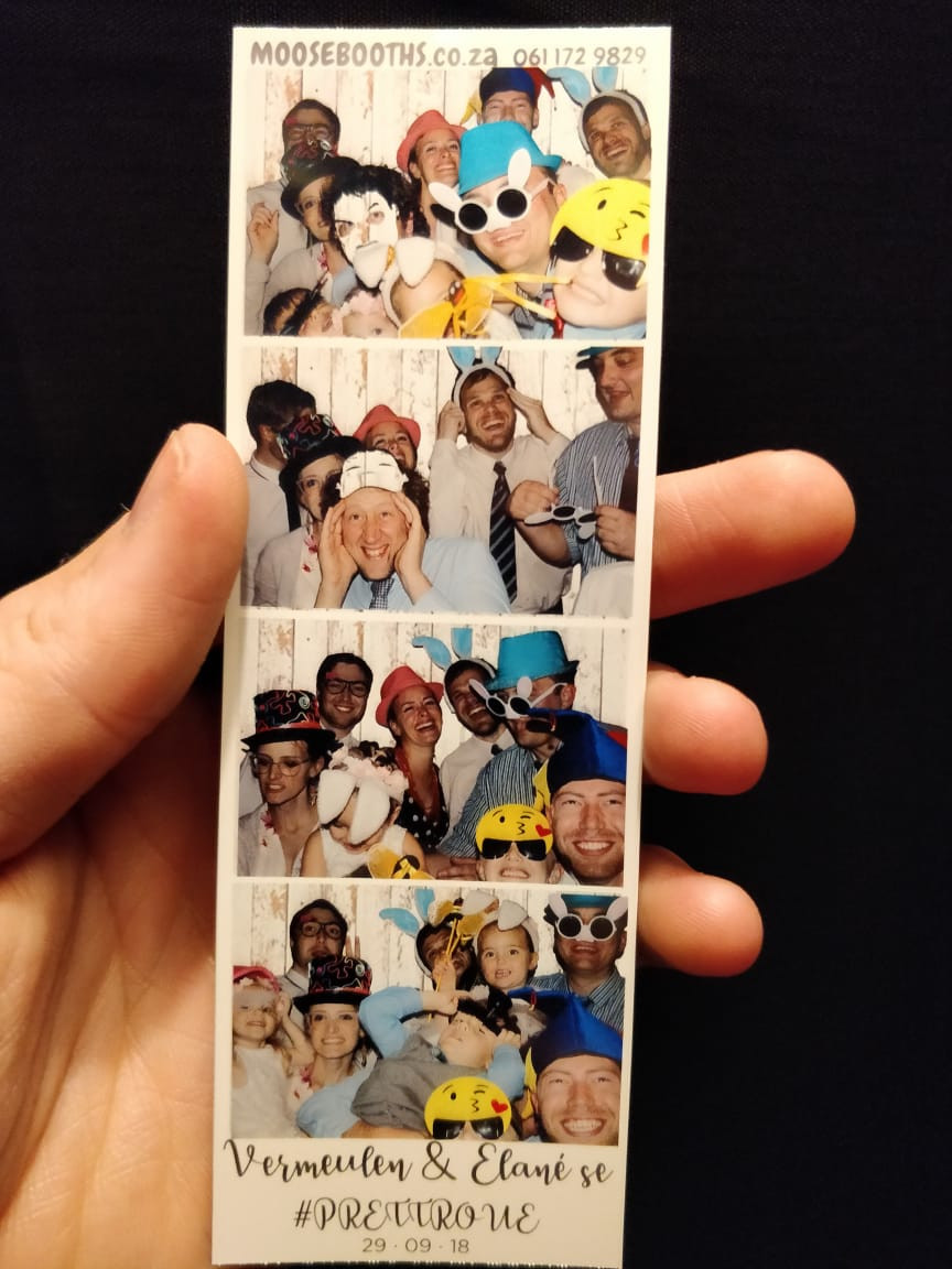 Wedding photo booth
