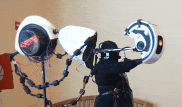 glados GIF in movement