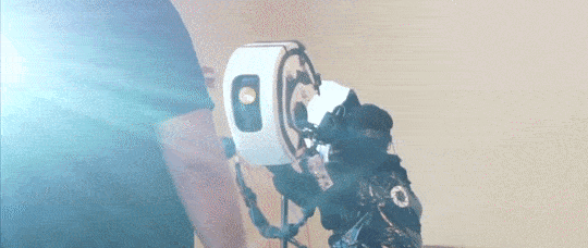 glados GIF in movement 02