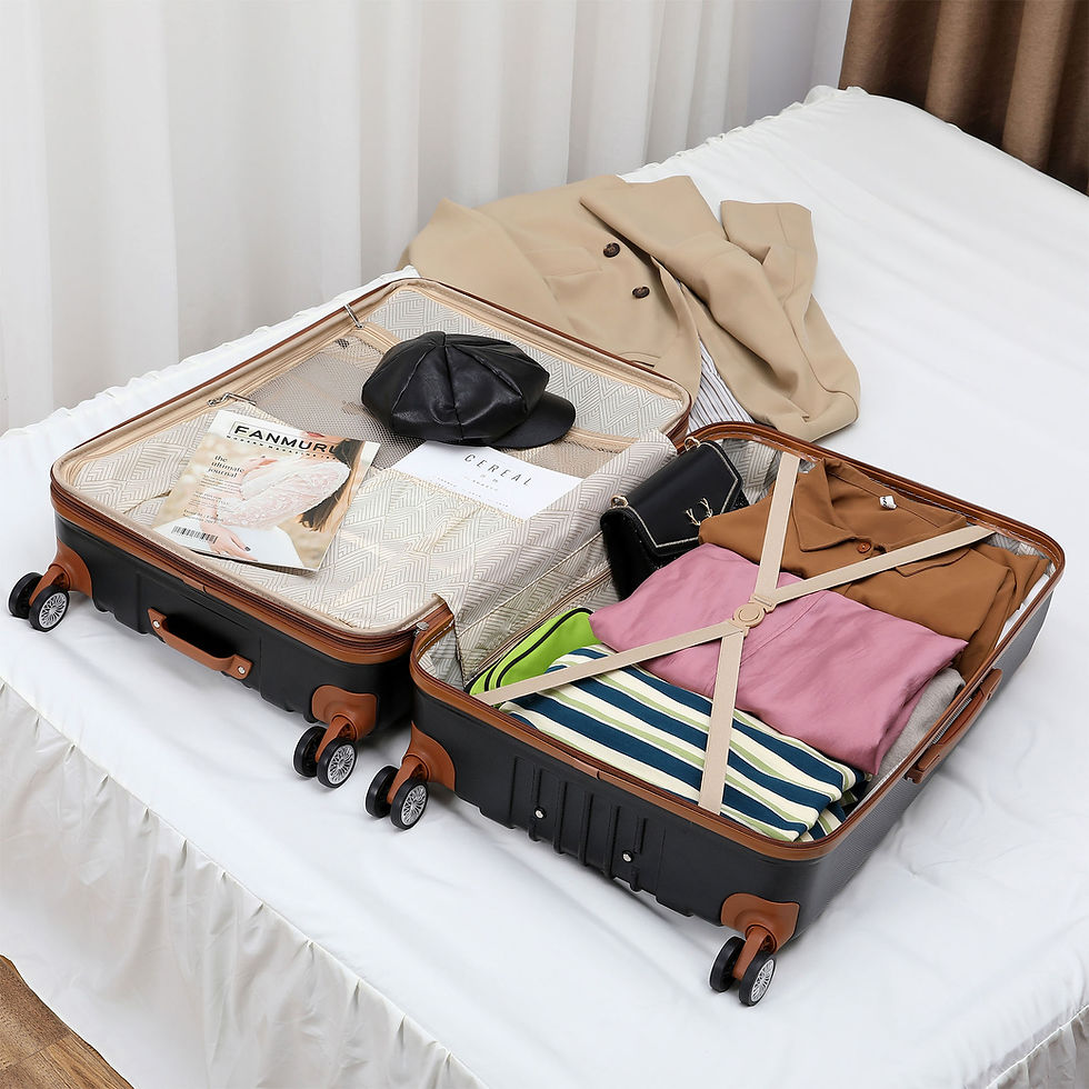 Thumbnail: Collins Luggage Set Black